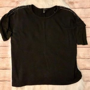 Forever 21 Studded Shoulder Sweater